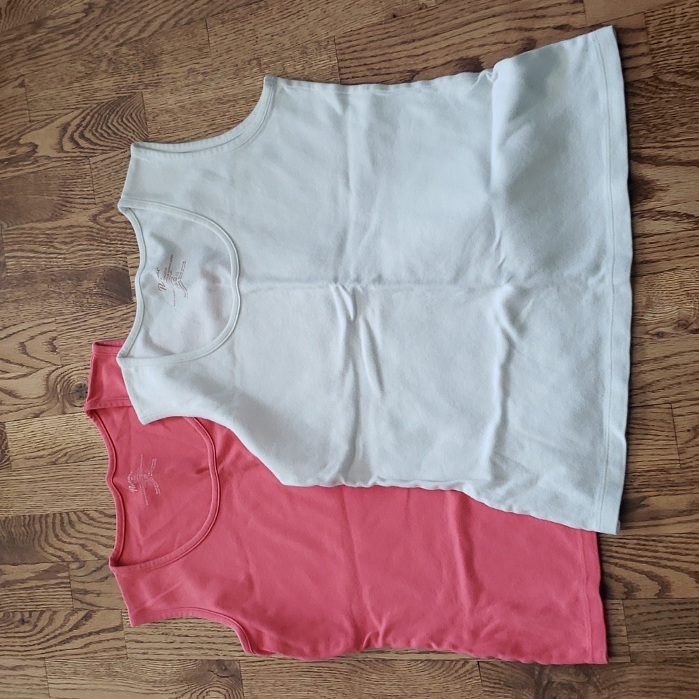 (S) Penmans Solid Color Two Piece Tank Top Bundle Casual Comfort Classic